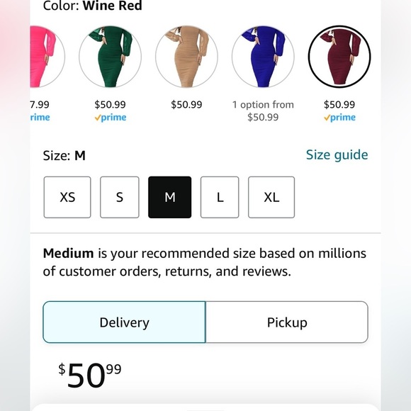 Ruched Bodycon Midi Dress, Square Neck Long Puff Sleeve Mesh - Picture 8 of 8